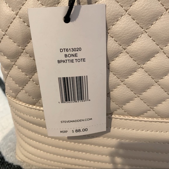 Steve Madden Quilted Medium Tote/Card Holder- NWT - Picture 11 of 11